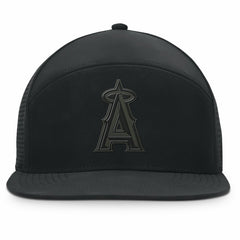 Black Los Angeles Angels Fanatics Horizon Snapback Hat