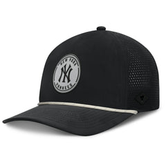 Black New York Yankees Fanatics Signature A-Frame Adjustable Hat