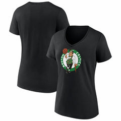 Boston Celtics Women's Primary Logo V-Neck T-Shirt