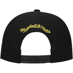 NHL Boston Bruins Mitchell & Ness Core Team Script 2.0 Snapback Hat