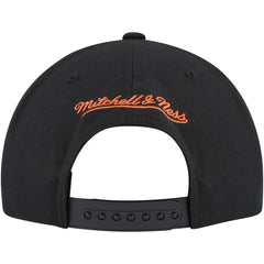 NHL Edmonton Oilers Mitchell & Ness Core Team Script 2.0 Snapback Hat