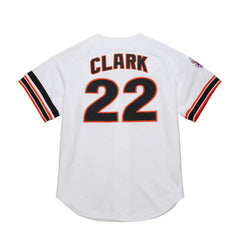 White Will Clark San Francisco Giants Mitchell & Ness Cooperstown Collection 1989 Authentic Jersey