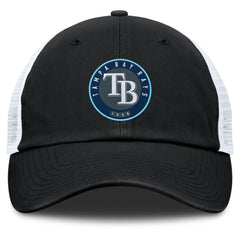 Black/White Tampa Bay Rays Fanatics Averies Adjustable Hat
