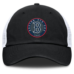 Black/White Boston Red Sox Fanatics Averies Adjustable Hat