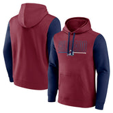 NHL Colorado Avalanche Logo Athletic Deliver Fleece Pullover Hoodie
