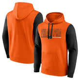NHL Philadelphia Flyers Logo Athletic Deliver Fleece Pullover Hoodie