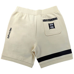 Brooklyn Nets NBA x Two Hype Unisex Culture & Hoops Premium Classic Fleece Shorts - Cream shop