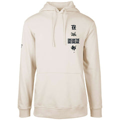 Khaki Texas Rangers Levelwear City Connect Podium Baseline Pullover Hoodie
