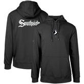 Black Chicago White Sox Levelwear City Connect Podium Core 2.0 Pullover Hoodie