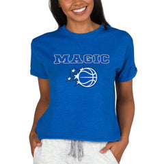 Orlando Magic Concepts Sport NBA Women's Concepts Mainstream Terry SS Top