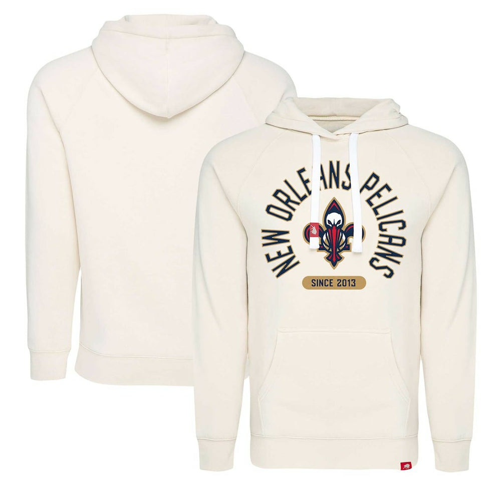 New Orleans Pelicans Sportiqe Unisex Olsen Raglan Tri-Blend Pullover Hoodie