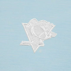 NHL Pittsburgh Penguins Antigua White Logo Bright Quarter-Zip Pullover