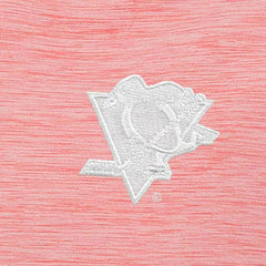 NHL Pittsburgh Penguins Antigua White Logo Bright Quarter-Zip Pullover