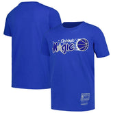 Mitchell & Ness Orlando Magic Youth Hardwood Classics Retro Logo T-Shirt