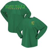 NHL New York Rangers Fanatics Women's St. Patrick's Day Spirit Jersey T-Shirt