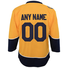 NHL Nashville Predators Youth Home Replica Custom Jersey