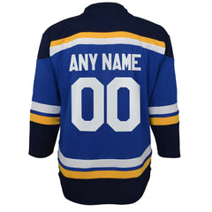 NHL St. Louis Blues Youth Home Replica Custom Jersey