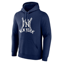 Navy Aaron Judge New York Yankees Fastball Player Name & Number Pullover Hoodie