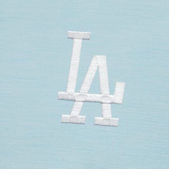 Powder Blue Los Angeles Dodgers Antigua Bright Quarter-Zip Pullover Top
