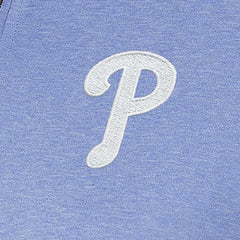 Lavender Philadelphia Phillies Antigua Women's Mentor Quarter-Zip Pullover Top