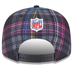 2024 NFL Crucial Catch Plaid 9FIFTY Snapback Hat - Jacksonville Jaguars Hats