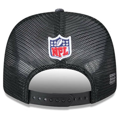 2024 NFL Crucial Catch Plaid 9SEVENTY Trucker Snapback Hat - Jacksonville Jaguars Hats