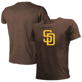 Brown San Diego Padres Stitches Youth Team Logo T-Shirt