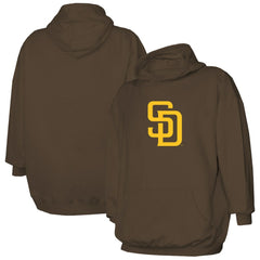 Brown San Diego Padres Stitches Youth Fleece Pullover Hoodie