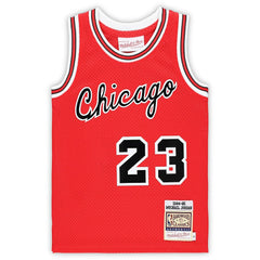 Mitchell & Ness Michael Jordan Chicago Bulls Preschool Hardwood Classics 1984/85 Authentic Swingman Jersey sale