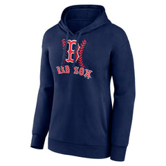 Navy Masataka Yoshida Boston Red Sox Women's Fastball Player Name & Number Pullover Hoodie