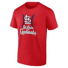 Red Lars Nootbaar St. Louis Cardinals Fastball Player Name & Number T-Shirt