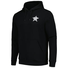 Black Houston Astros Levelwear Podium Vintage Pullover Hoodie