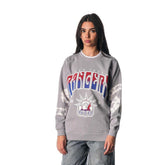 NHL New York Rangers The Wild Collective Unisex Tie-Dye Double Collar Pullover Sweatshirt