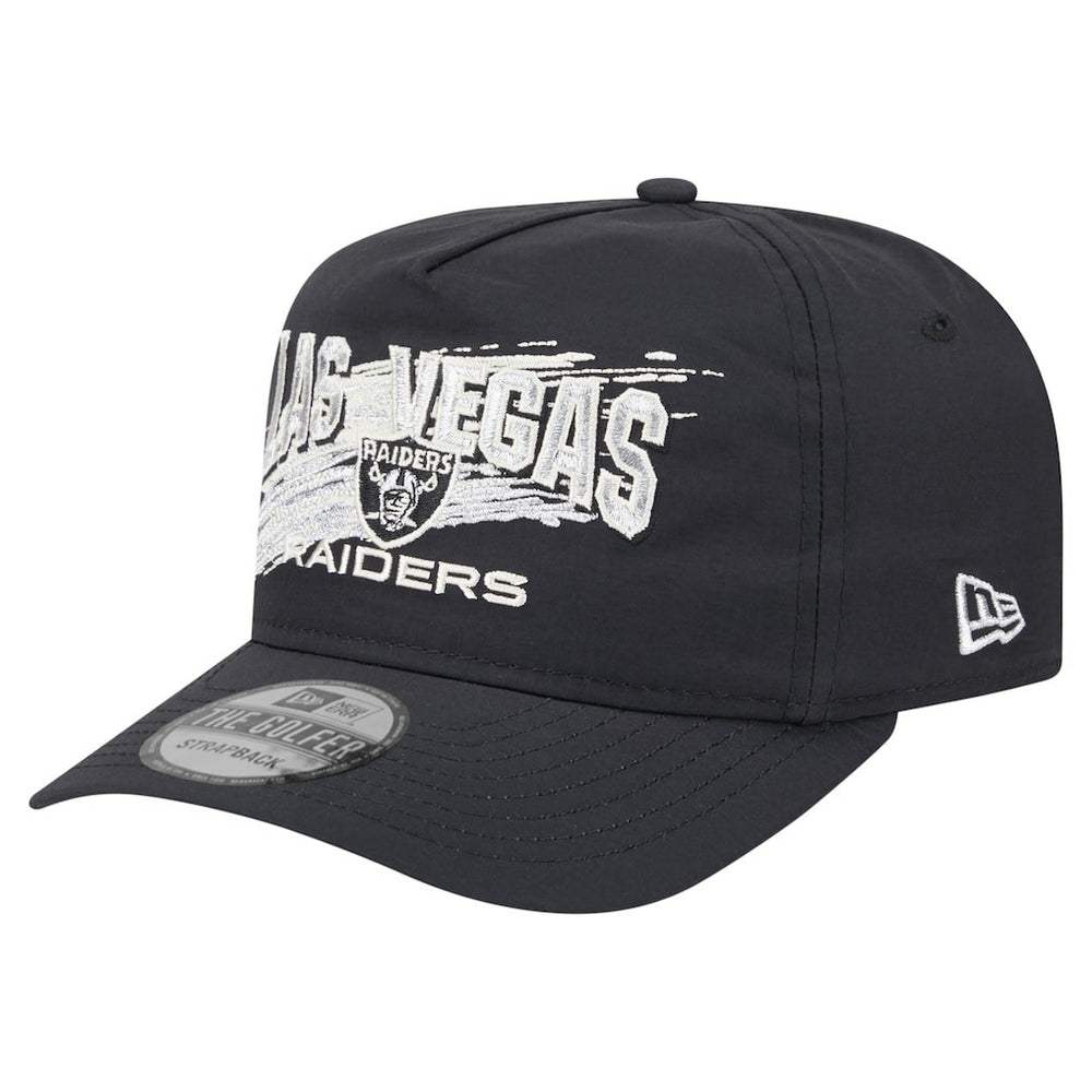 Throwback Brush Golfer Snapback Hat - Las Vegas Raiders Hats