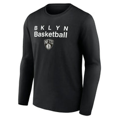 Brooklyn Nets Pick & Roll Coverage Long Sleeve T-Shirt