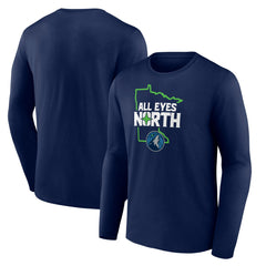 Minnesota Timberwolves Pick & Roll Coverage Long Sleeve T-Shirt