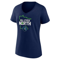 Minnesota Timberwolves Pick & Roll Coverage V-Neck T-Shirt