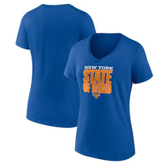 New Era New York Knicks Pick & Roll Coverage V-Neck T-Shirt