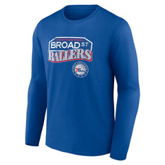 Philadelphia 76ers Pick & Roll Coverage Long Sleeve T-Shirt