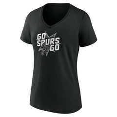San Antonio Spurs Pick & Roll Coverage V-Neck T-Shirt