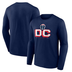 Washington Wizards Pick & Roll Coverage Long Sleeve T-Shirt