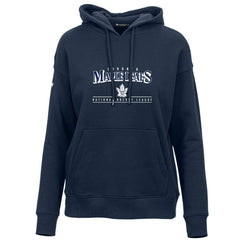 NHL Toronto Maple Leafs Levelwear Women's Retro Adorn Spellout Pullover Hoodie