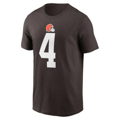 Deshaun Watson Player Name & Number T-Shirt - Cleveland Browns T-shirts