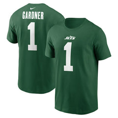 Sauce Gardner Name & Number T-Shirt - New York Jets T-shirts
