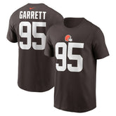 Myles Garrett Player Name & Number T-Shirt - Cleveland Browns T-shirts