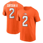 Patrick Surtain II Name & Number T-Shirt - Denver Broncos T-shirts
