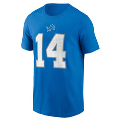 Amon-Ra St. Brown Name & Number T-Shirt - Detroit Lions T-shirts
