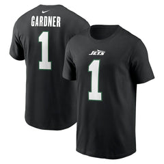 Ahmad Sauce Gardner Name & Number T-Shirt - New York Jets T-shirts
