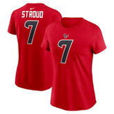 C.J. Stroud Women's Player Name & Number T-Shirt - Houston Texans T-shirts
