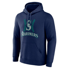 Navy Julio Rodríguez Seattle Mariners Name & Number Fastball Pullover Hoodie